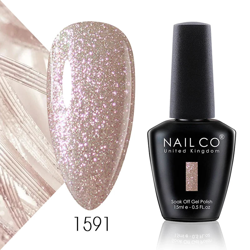 Artistic gel nail polish