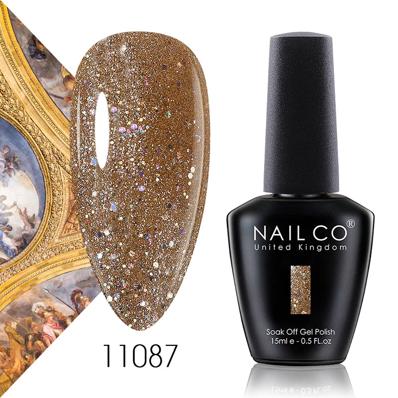 Artistic gel nail polish