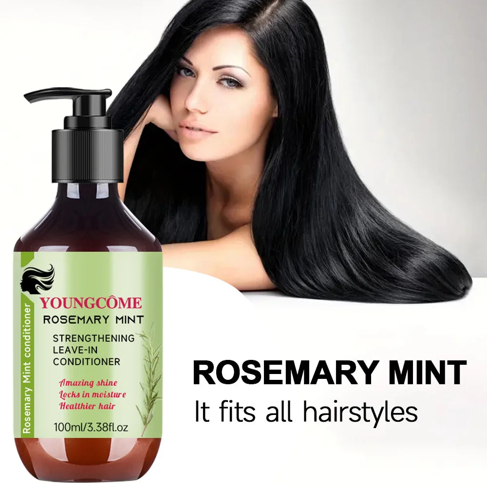 Rosemary and mint oil to strengthen hair