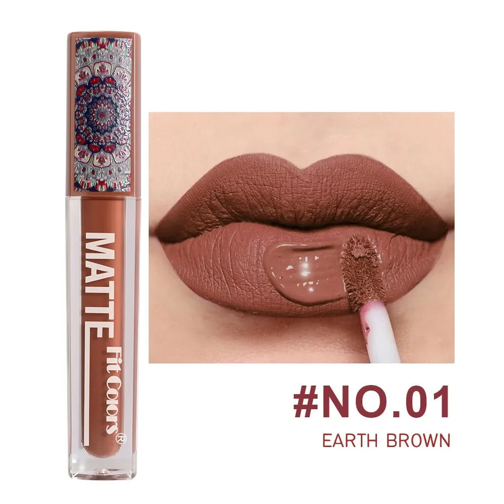 Waterproof Liquid Lipstick, 6 Colors