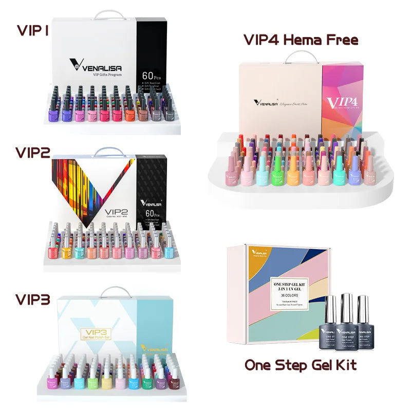 Gel Nail Polish, 36/60 Colors