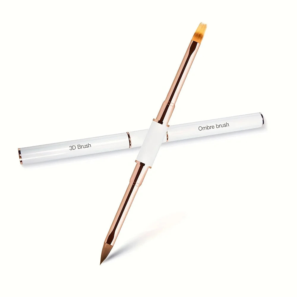 Dual End Nail Art Pen Brushes 5Pcs