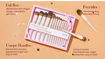 Coffret de pinceaux de maquillage avec coffret cadeau