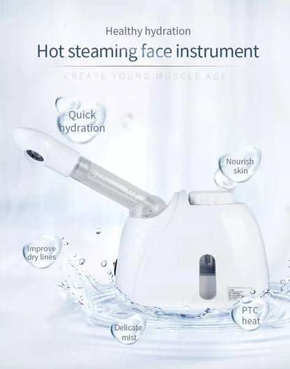 Ozone facial steamer