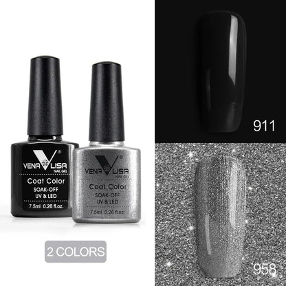 Two pieces. Of nail polish