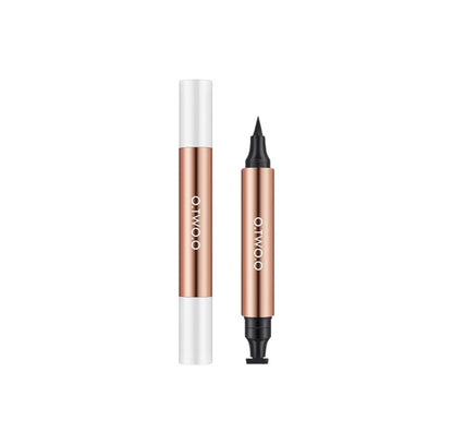 Dual-ended quick-dry liquid eyeliner
