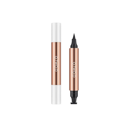 Dual-ended quick-dry liquid eyeliner