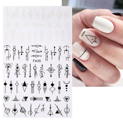 Nail art sticker