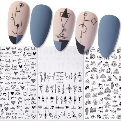 Nail art sticker