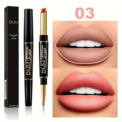 Long-lasting double-ended lipstick