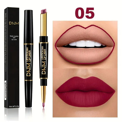Long-lasting double-ended lipstick