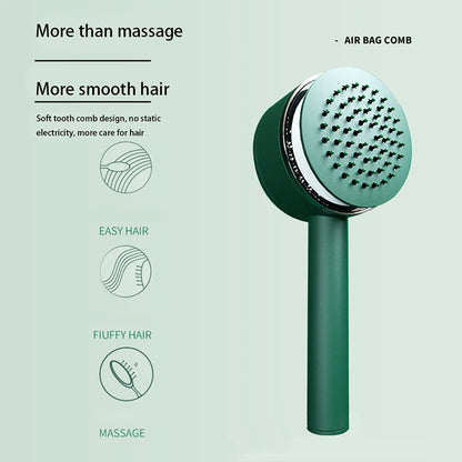 Brosse à cheveux autonettoyante