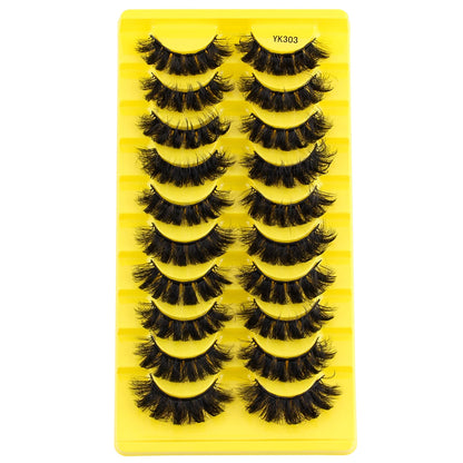 pairs of half eyelashes
