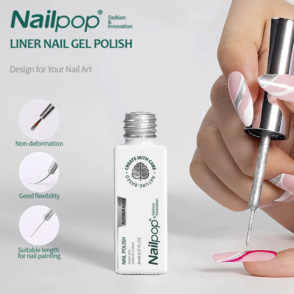 Paint for drawing on nails