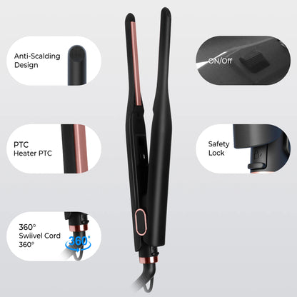 Small hair straightener for short hair