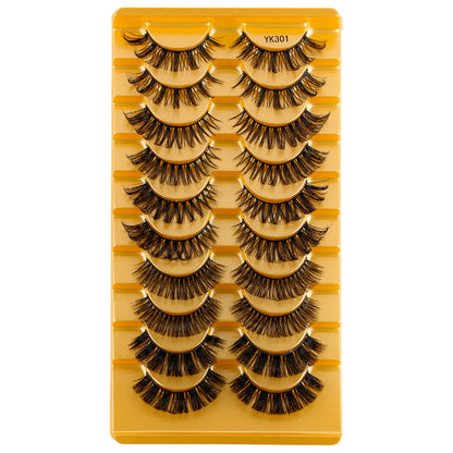 pairs of half eyelashes