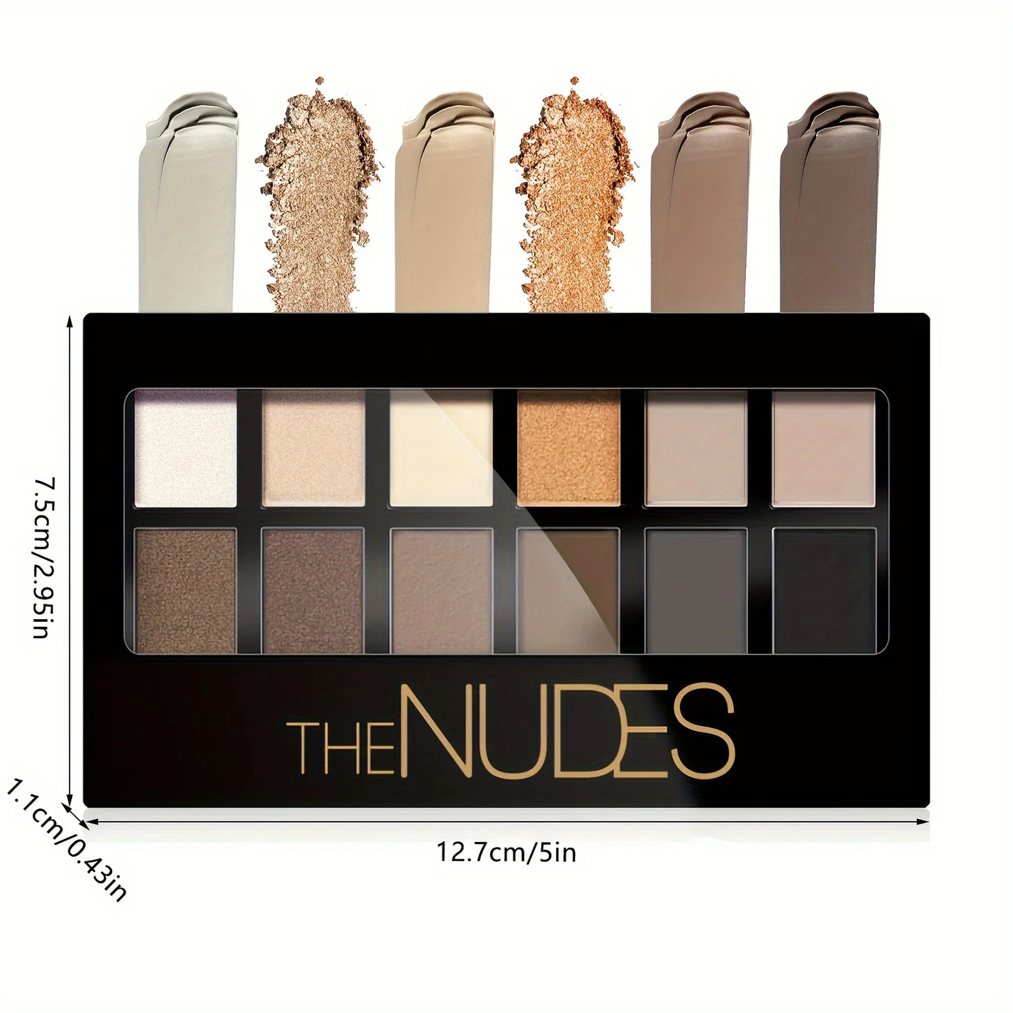 Smoky Eyeshadow Palette (with Brush)