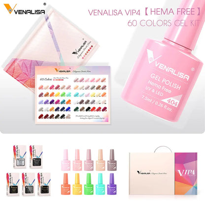 Gel Nail Polish, 36/60 Colors