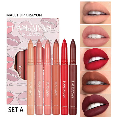 Velvet Matte Lipstick, 12 Colors