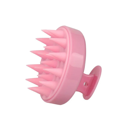 Silicone shampoo brush