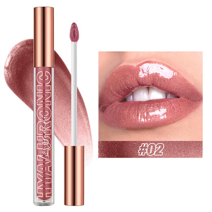 Hyaluronic acid lip gloss
