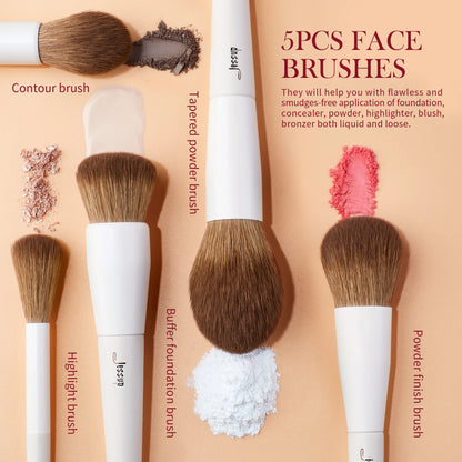 Coffret de pinceaux de maquillage avec coffret cadeau