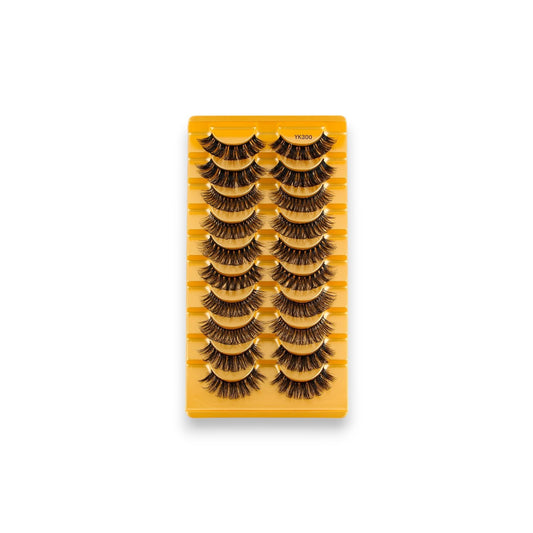 pairs of half eyelashes