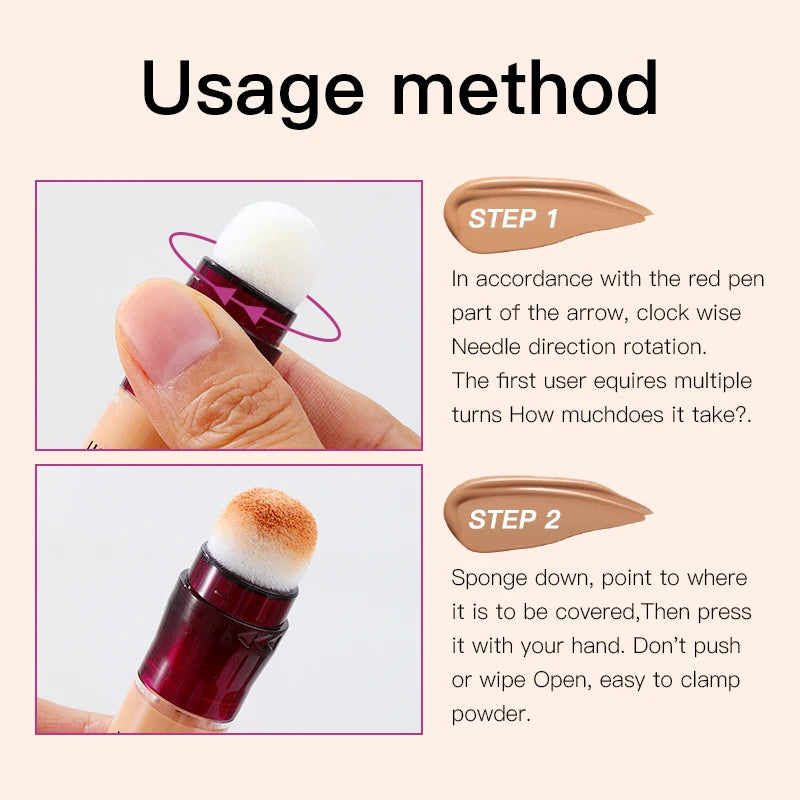 Liquid sponge concealer