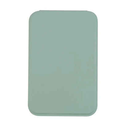 Small portable folding makeup mirror