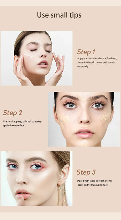 Matte liquid concealer
