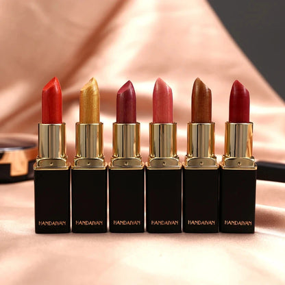 Moisturizing Pearl Lipstick, 9 Colors