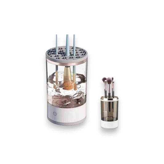 Portable Electric Makeup Brush Cleaner with USB Port