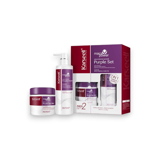 purple hair mask