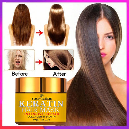 Nourishing hair conditioner for dry and damaged hair