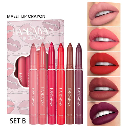 Velvet Matte Lipstick, 12 Colors