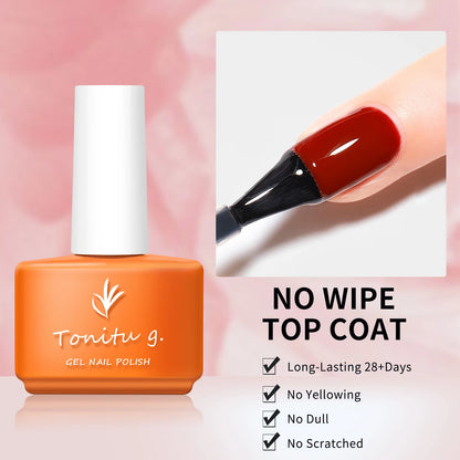 Top coat brillant transparent