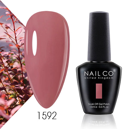 Artistic gel nail polish