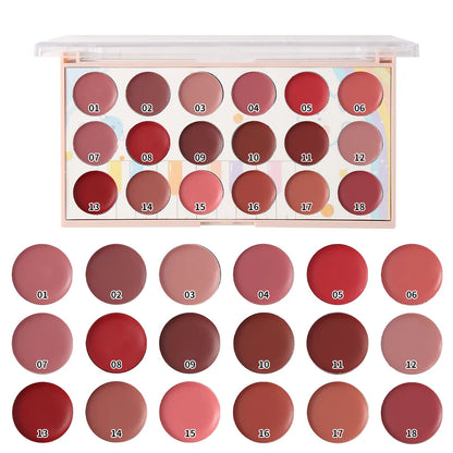 Coffret de rouges à lèvres mats