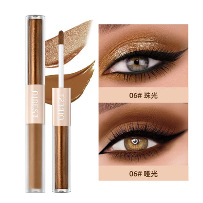 Dual-ended shimmer liquid eyeshadow
