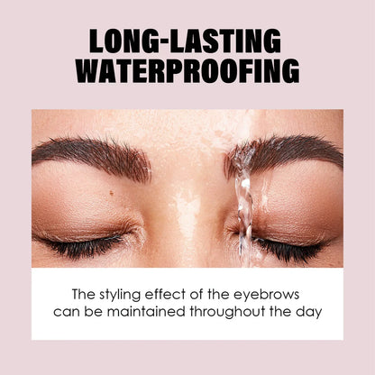 Eyebrow tinting gel, semi-permanent