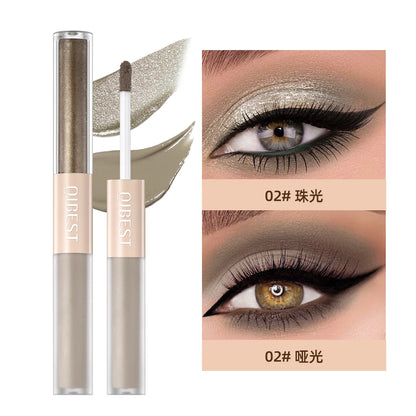 Dual-ended shimmer liquid eyeshadow