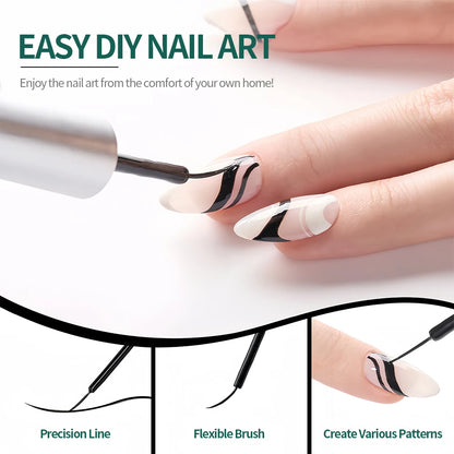 Paint for drawing on nails