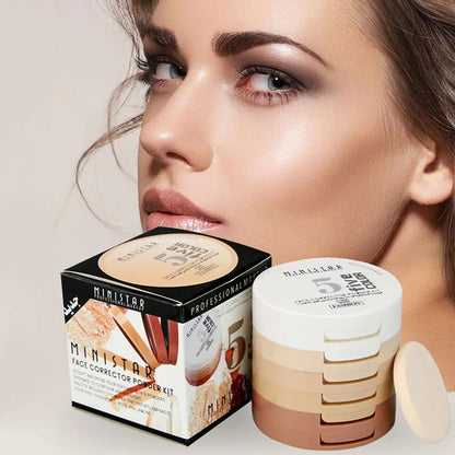 Concealing Powder, 5 Colors