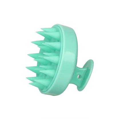 Silicone shampoo brush
