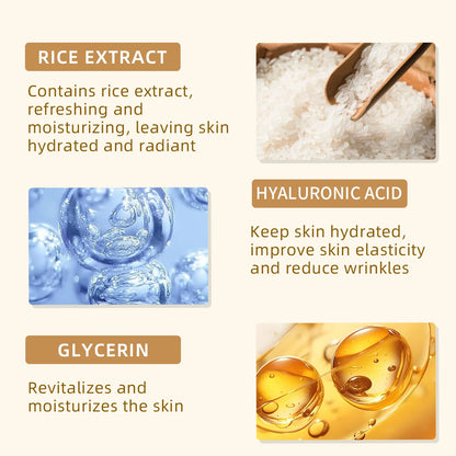 Rice Skin Care Set, 5 Pieces