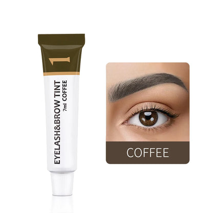 Eyelash and eyebrow tinting kit