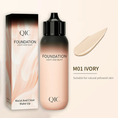 Liquid foundation, waterproof