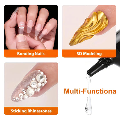 Strong acrylic nail gel
