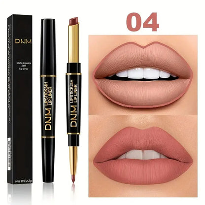 Long-lasting double-ended lipstick