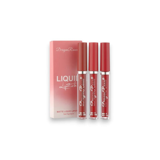 Liquid Lipstick Set, 3 Pieces